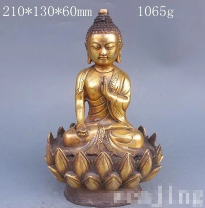 Old Tibet Tibetan Buddhism Bronze Sakyamuni Shakyamuni Amitabha Buddha Statue
Old Tibet Tibetan Buddhism Bronze Sakyamuni Shakyamuni Amitabha Buddha Statue