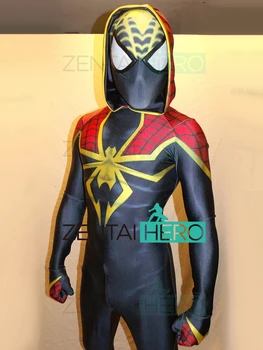 3D Printed Strong Male Stupendous Samir Barrett Spider-Man Cosplay Costume Hooded Bodysuit Spiderman Tight Superhero Costume
3D Printed Strong Male Stupendous Samir Barrett Spider-Man Cosplay Costume Hooded Bodysuit Spiderman Tight Superhero Costume
