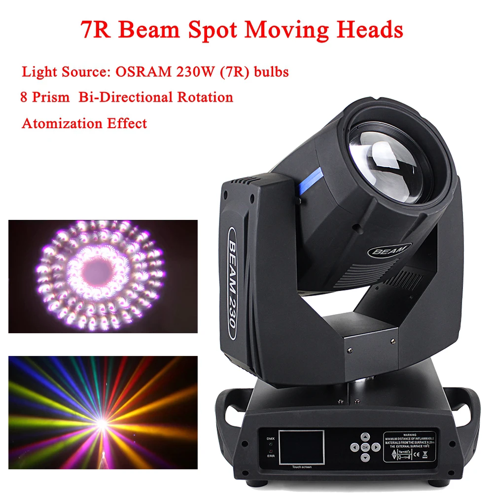 230W 7R Spot Beam 2IN1 Moving Head Light Equipment 8500K Color Temperature Moving Head Spot Dj Disco Party Lighting
230W 7R Spot Beam 2IN1 Moving Head Light Equipment 8500K Color Temperature Moving Head Spot Dj Disco Party Lighting