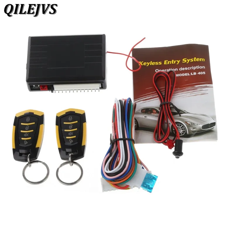 QILEJVS 433MHz 12V Car Auto Alarm Remote Central Door Locking Vehicle Keyless Entry System Kit
QILEJVS 433MHz 12V Car Auto Alarm Remote Central Door Locking Vehicle Keyless Entry System Kit