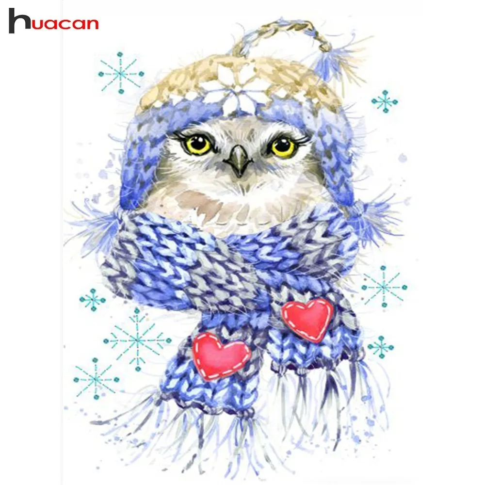 Huacan 5D DIY Diamond Painting Animal Picture Rhinestones Mosaic Full Square Drill Resins Diamond Embroidery Owl
Huacan 5D DIY Diamond Painting Animal Picture Rhinestones Mosaic Full Square Drill Resins Diamond Embroidery Owl
