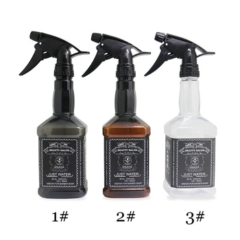 1 Pc 650ML Portable Hairdressing Spray Bottle Retro Wine Bottle Shape Transparent Makeup Moisture Atomizer Pot Refillable Bottle
1 Pc 650ML Portable Hairdressing Spray Bottle Retro Wine Bottle Shape Transparent Makeup Moisture Atomizer Pot Refillable Bottle