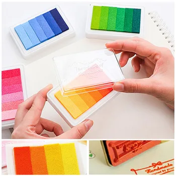 Child Craft Oil Gradient Based Diy Ink Pad Rubber Stamps Paper Scrapbooking 24 Colors Inkpad Finger Paint Card Making
Child Craft Oil Gradient Based Diy Ink Pad Rubber Stamps Paper Scrapbooking 24 Colors Inkpad Finger Paint Card Making