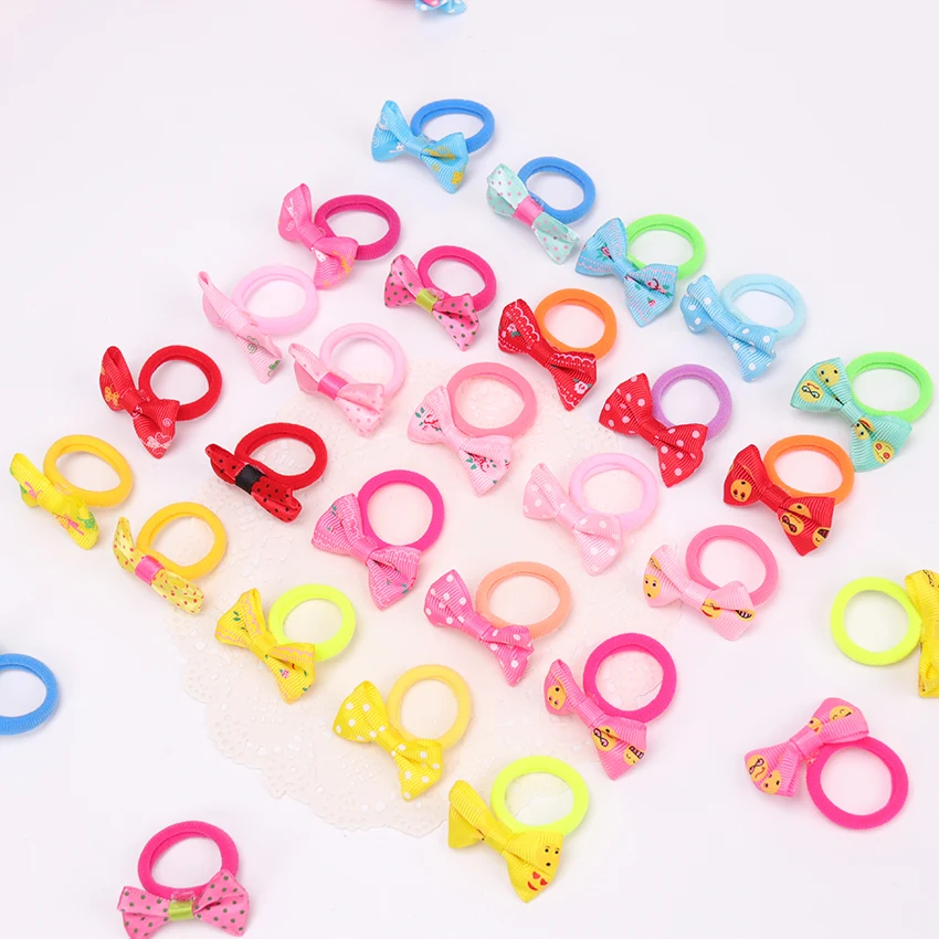 10PCS Colorful Child Kids Hair Holders Cute Bow Rubber Hair Band Elastics Hair Accessories Girl Charms Tie Gum
10PCS Colorful Child Kids Hair Holders Cute Bow Rubber Hair Band Elastics Hair Accessories Girl Charms Tie Gum