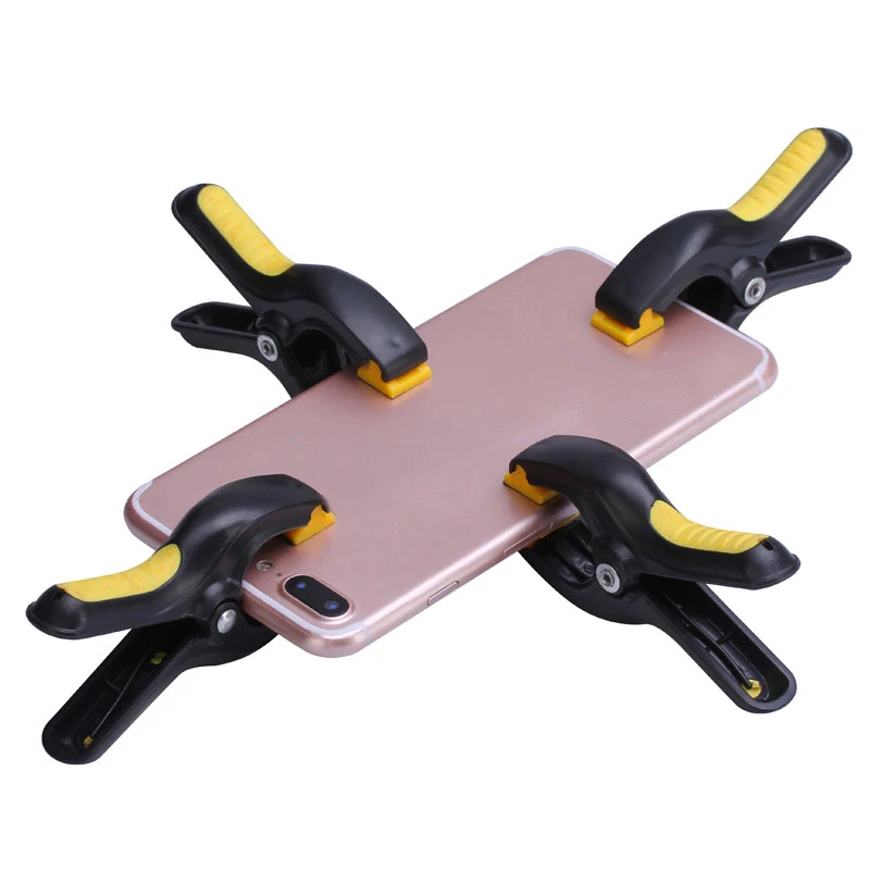 4pcs Sponge Clamps Fixture LCD Screen Fastening Clips For iPhone Samsung Phone Replace Screen Fixed Tool Outillage Ferramentas
4pcs Sponge Clamps Fixture LCD Screen Fastening Clips For iPhone Samsung Phone Replace Screen Fixed Tool Outillage Ferramentas