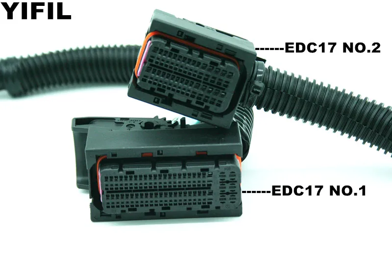 94 Pin/Way 60 Pin/Way EDC17 EDC16 Automotive ECU Plug PC Board Socket Common Rail Connector With Wiring Harness For Bosch
94 Pin/Way 60 Pin/Way EDC17 EDC16 Automotive ECU Plug PC Board Socket Common Rail Connector With Wiring Harness For Bosch