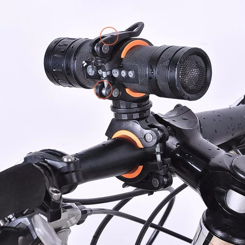 360 Degree Rotation Bicycle Seatposts Clamps Double LED Light Holder Front Flashlight Pump Handlebar Bike Accessory
360 Degree Rotation Bicycle Seatposts Clamps Double LED Light Holder Front Flashlight Pump Handlebar Bike Accessory