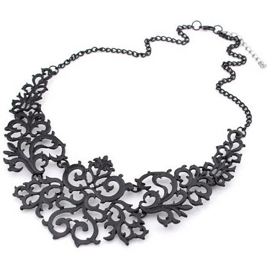 2016 Hot Selling Cheapest Vintage Royal Jewelry Alloy Black Hollow Flower False Collar Choker Statement Necklace For Women Party
2016 Hot Selling Cheapest Vintage Royal Jewelry Alloy Black Hollow Flower False Collar Choker Statement Necklace For Women Party