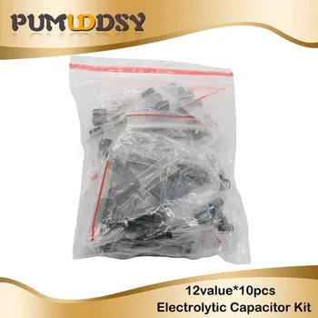 12valuesX10pcs=120pcs 0.22UF-470UF Aluminum electrolytic capacitor component diy assortment kit new and original
12valuesX10pcs=120pcs 0.22UF-470UF Aluminum electrolytic capacitor component diy assortment kit new and original
