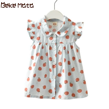 Baby Girl Blouse Floral Print Toddler Girl Clothes Short Sleeve 2019 Summer Cotton Kids Blouse For Girls Children Blouse 1-6Y
Baby Girl Blouse Floral Print Toddler Girl Clothes Short Sleeve 2019 Summer Cotton Kids Blouse For Girls Children Blouse 1-6Y