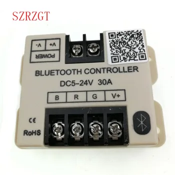 RGB LED Bluetooth Controller for RGB 5050 3528 LED Strip Lighting by Android / IOS Smartphone;DC5-24V 30A
RGB LED Bluetooth Controller for RGB 5050 3528 LED Strip Lighting by Android / IOS Smartphone;DC5-24V 30A