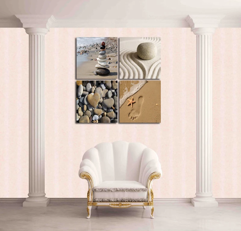 Modern Canvas Pictures Shells Print Seaview Art Work Landscape Beach Poster Oil Paintings Wall Sticker Home Decoration 4 Pieces
Modern Canvas Pictures Shells Print Seaview Art Work Landscape Beach Poster Oil Paintings Wall Sticker Home Decoration 4 Pieces