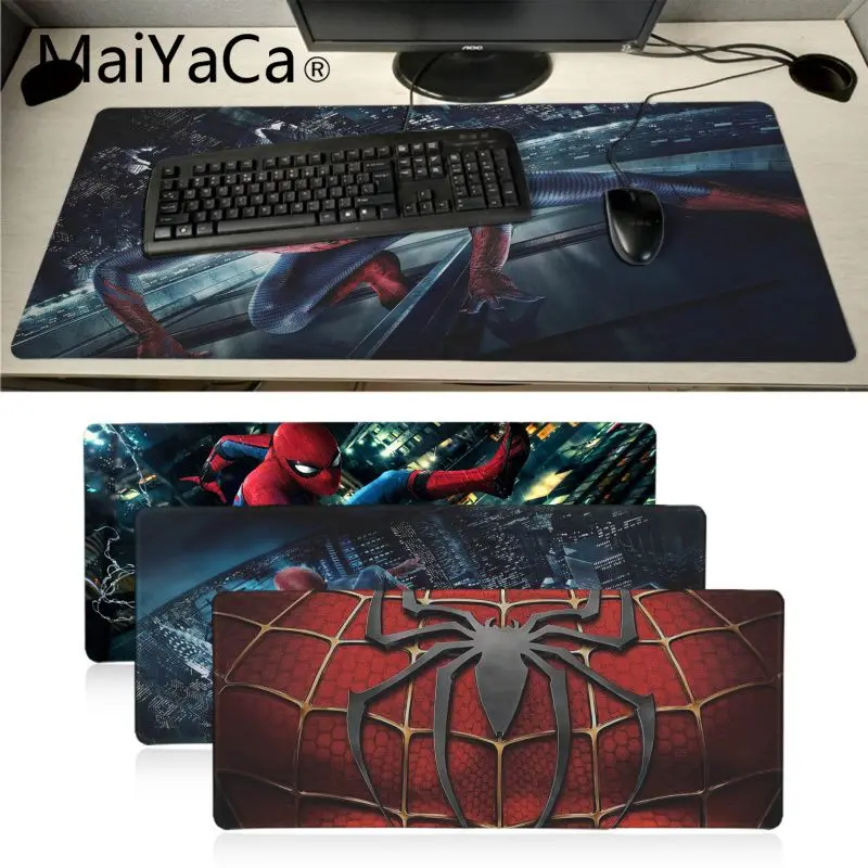 MaiYaCa Spider-Man Customized laptop Gaming mouse pad BIG SIZE Rubber Game Mouse Pad
MaiYaCa Spider-Man Customized laptop Gaming mouse pad BIG SIZE Rubber Game Mouse Pad
