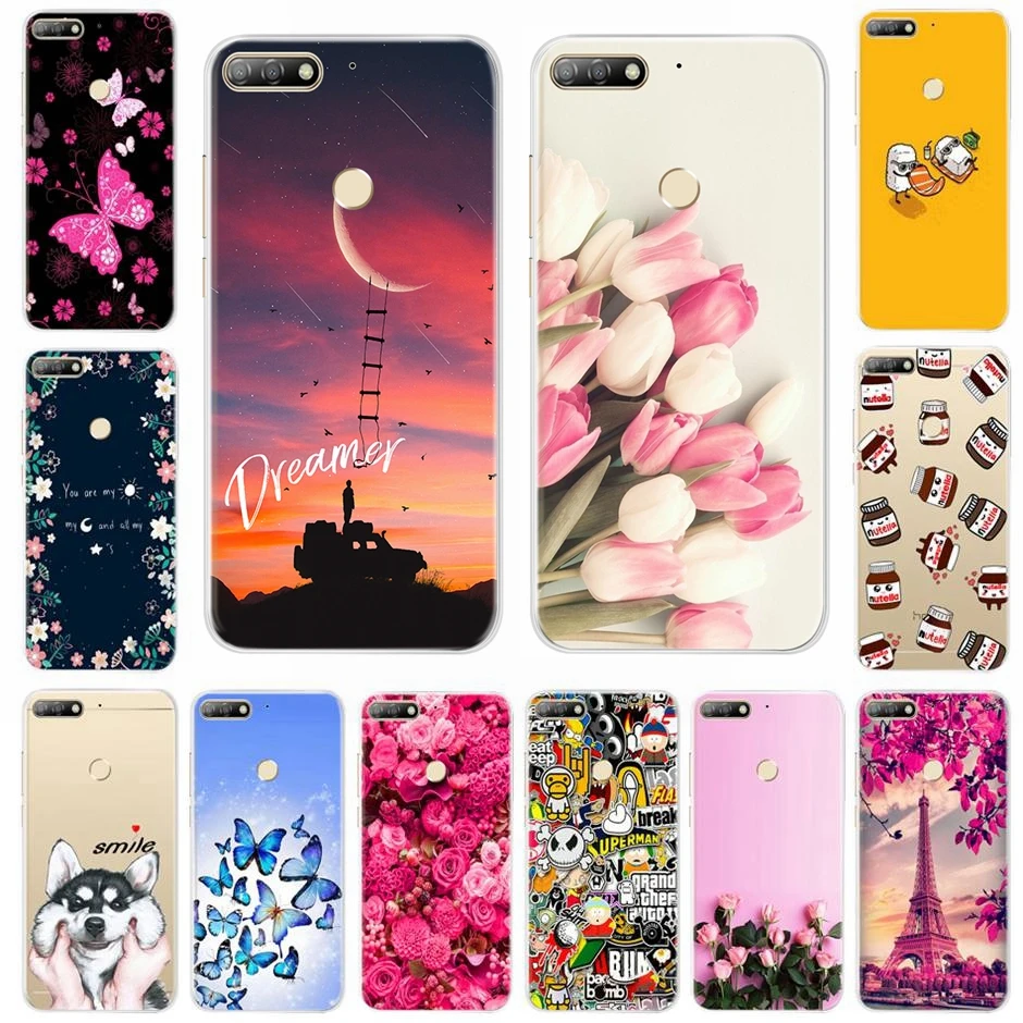 Silicone Case For Huawei y7 Y 7 2018 Case Huawei Y7 Prime 2018 Phone Case Soft TPU Cover Coque For Huawei Y7 Pro 2018 Back Cover
Silicone Case For Huawei y7 Y 7 2018 Case Huawei Y7 Prime 2018 Phone Case Soft TPU Cover Coque For Huawei Y7 Pro 2018 Back Cover