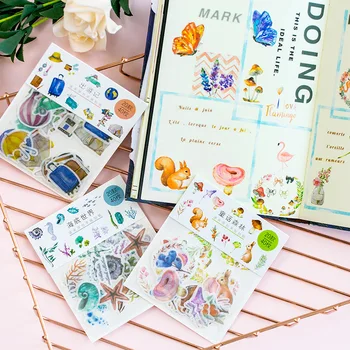 40 Pcs/pack Flamingo Animals Decorative Adhesive Stickers Decorative Album Diary Stick Label Decor Stationery Sticker
40 Pcs/pack Flamingo Animals Decorative Adhesive Stickers Decorative Album Diary Stick Label Decor Stationery Sticker