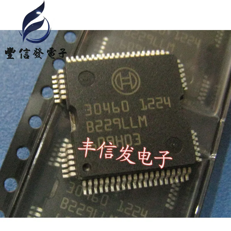 5 шт./лот QFP64 30460 автомобильный двигатель компьютерная плата ECU чип для BO-SCH IC