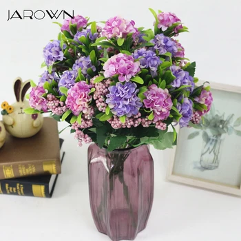 JAROWN Artificial 10 Heads Ball Daisy Simulation Silk Hydrangea Bouquet Fake Flowers Wedding Decor Home Party Decoration
JAROWN Artificial 10 Heads Ball Daisy Simulation Silk Hydrangea Bouquet Fake Flowers Wedding Decor Home Party Decoration