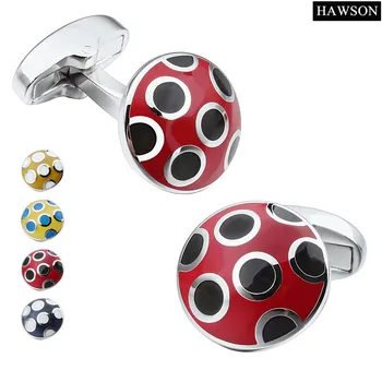 Hawson Classic Colorful Enamel Cufflinks 2017 Cuff links for mens Wedding V Shirt Accessories High Quality
Hawson Classic Colorful Enamel Cufflinks 2017 Cuff links for mens Wedding V Shirt Accessories High Quality
