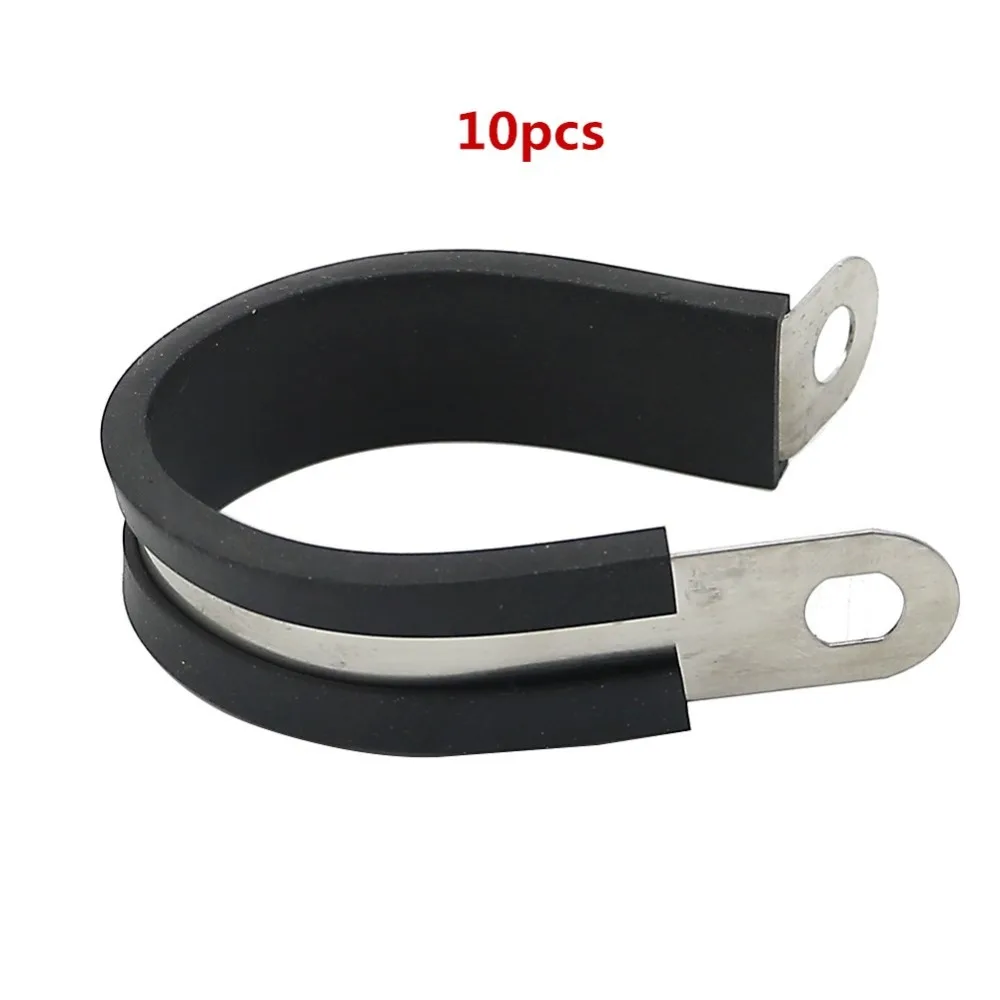10Pcs Cable Wire Hose Pipe Clamp P Clips Rubber Lined Tube Pipe Mounting Bracket 5mm 6mm 8mm 10mm 13mm 16mm 21mm 35mm 50mm
10Pcs Cable Wire Hose Pipe Clamp P Clips Rubber Lined Tube Pipe Mounting Bracket 5mm 6mm 8mm 10mm 13mm 16mm 21mm 35mm 50mm