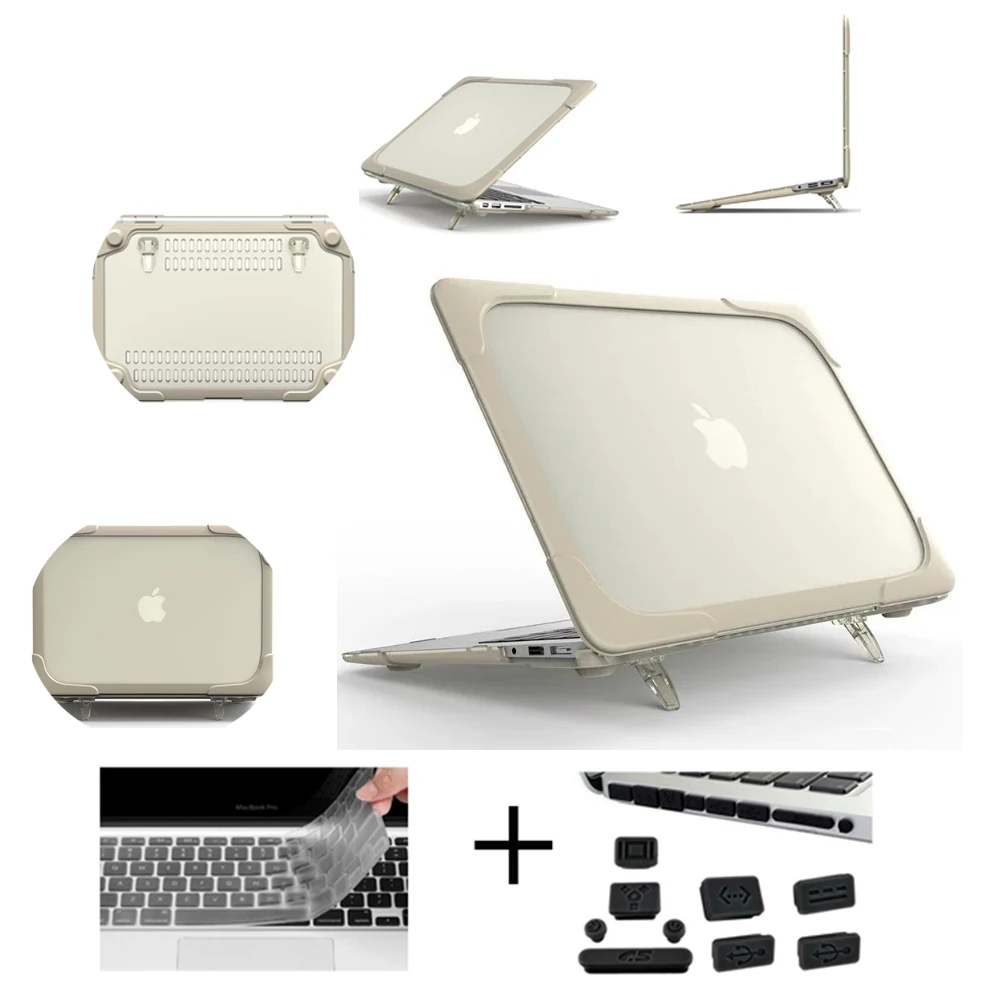 For MacBook Air 13 A1466 Pro 13 2017 2018 Laptop Case A1706 A1989 Keyboard Cover for Macbook Pro Retina 11 12 13 15 Stand Case
For MacBook Air 13 A1466 Pro 13 2017 2018 Laptop Case A1706 A1989 Keyboard Cover for Macbook Pro Retina 11 12 13 15 Stand Case