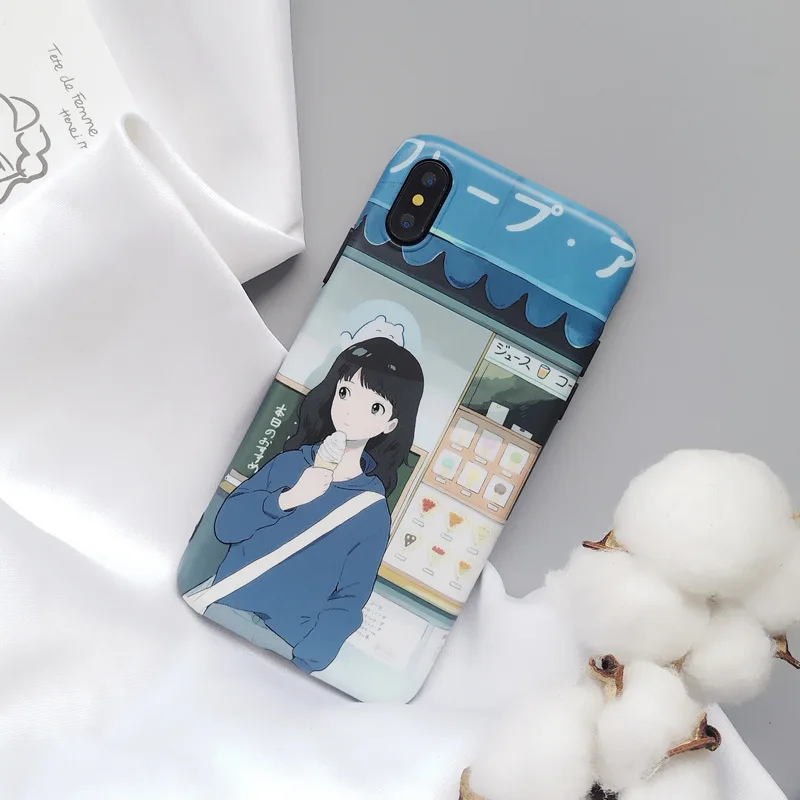 Japanese Style Hokkaido Girl Phone Case for Apple iPhone 6 6S 7 8 Plus X XS XR XS MAX Cartoon Girl Phone Shell Cover Coque
Japanese Style Hokkaido Girl Phone Case for Apple iPhone 6 6S 7 8 Plus X XS XR XS MAX Cartoon Girl Phone Shell Cover Coque