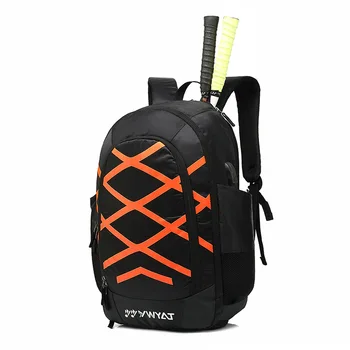 New sports bag backpack shoulders Men and women models 3 sticks multi-function thick badminton racket bag backpack
New sports bag backpack shoulders Men and women models 3 sticks multi-function thick badminton racket bag backpack