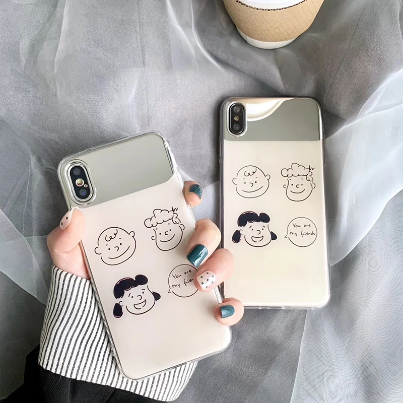 Makeup mirror soft case for iphone 6 6splus case X XR XS MAX Lines Charlie Lucy coque for iphone 7 8 plus cover phone cases
Makeup mirror soft case for iphone 6 6splus case X XR XS MAX Lines Charlie Lucy coque for iphone 7 8 plus cover phone cases