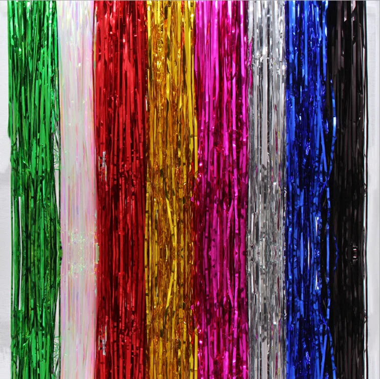 1*2M Multicolor Rain Curtain Scene Props Photo background Halloween Wedding Birthday Party Wall Decoration Party Supplies
1*2M Multicolor Rain Curtain Scene Props Photo background Halloween Wedding Birthday Party Wall Decoration Party Supplies