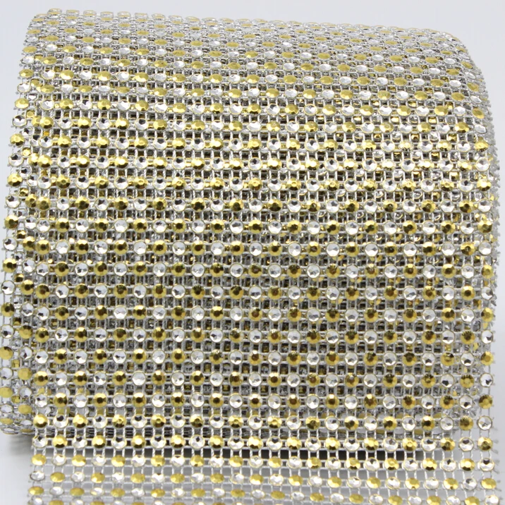 4.75 " 1 yards Wedding Mesh Wrap table decorations Party Rhinestone Crystal Gold With Diamond Napkin Ring Material
4.75 " 1 yards Wedding Mesh Wrap table decorations Party Rhinestone Crystal Gold With Diamond Napkin Ring Material