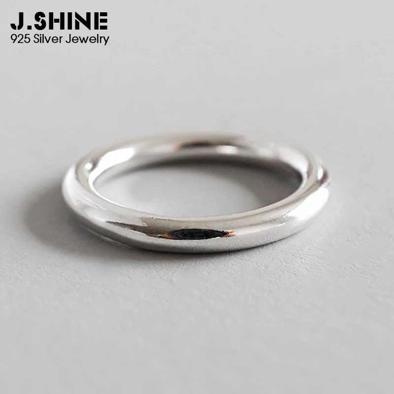 JShine S990 Pure Silver Rings for Women Minimalist Aperture Round Glossy Women's Ring Sterling Silver Prevent Allergy Jewelry
JShine S990 Pure Silver Rings for Women Minimalist Aperture Round Glossy Women's Ring Sterling Silver Prevent Allergy Jewelry