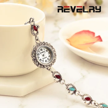 REVELRY Brand Luxury Bangle Watch Ladies Crystal Bracelet Ruby Women Lovely Gift Dress Quartz Watch Siilver Plated Wristwatch
REVELRY Brand Luxury Bangle Watch Ladies Crystal Bracelet Ruby Women Lovely Gift Dress Quartz Watch Siilver Plated Wristwatch