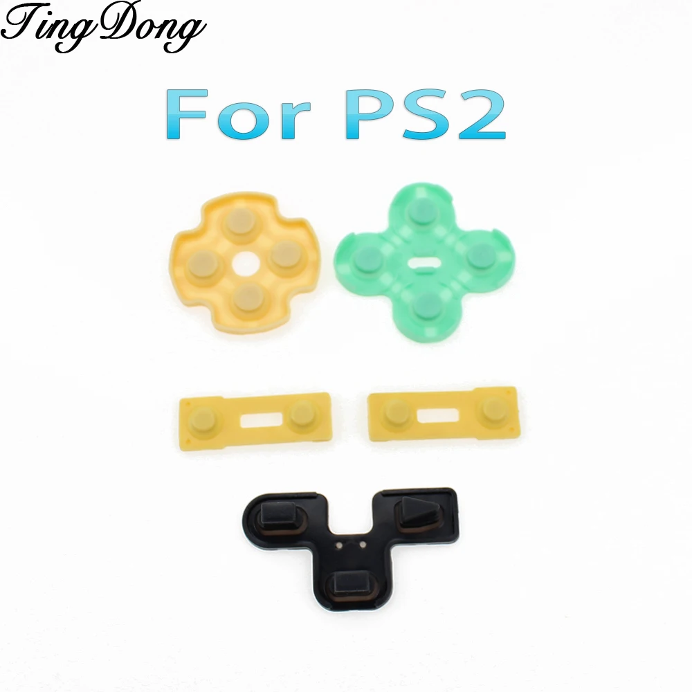 3SETS Replacement Silicone Rubber Conductive Pads Buttons Touches For Playstation 2 Controller PS2 Repair Parts
3SETS Replacement Silicone Rubber Conductive Pads Buttons Touches For Playstation 2 Controller PS2 Repair Parts