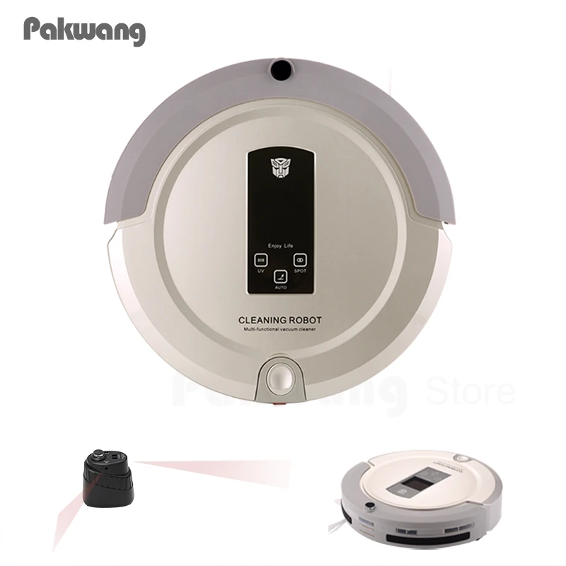 PAKWANG A325 HEPA Filter Robot Vacuum Cleaner For Home Cleaning, Virtual Space Isolator Wall and Auto Recharge ROBOT ASPIRADOR..
PAKWANG A325 HEPA Filter Robot Vacuum Cleaner For Home Cleaning, Virtual Space Isolator Wall and Auto Recharge ROBOT ASPIRADOR..