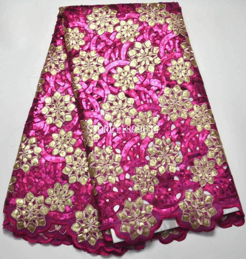 2017 Latest french guipure sequins fabric high quality african dresses for nigerian women organza lace fabric free shipping
2017 Latest french guipure sequins fabric high quality african dresses for nigerian women organza lace fabric free shipping