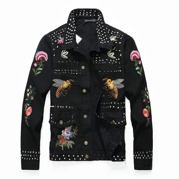Spring Autumn New Trend 2018 Fashionable 3XL Rivet Decora Jean Jackets Men Denim Jackets
Spring Autumn New Trend 2018 Fashionable 3XL Rivet Decora Jean Jackets Men Denim Jackets
