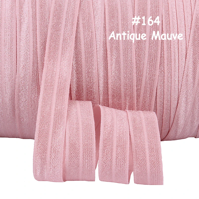 Free shipping foe ribbon in antique mauve, 5/8 inch solid color nylon fold over elastic for baby headbands
Free shipping foe ribbon in antique mauve, 5/8 inch solid color nylon fold over elastic for baby headbands