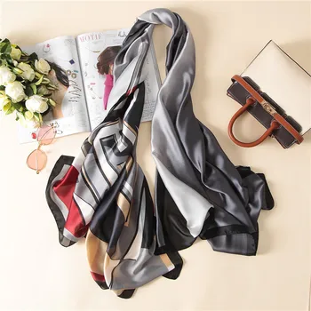 2018 Spain Luxury Brand Silk Scarf Ladies Beach and Echarpe Luxurious Shawls and Wraps Female Summer Beach Stole Bandana Hijab
2018 Spain Luxury Brand Silk Scarf Ladies Beach and Echarpe Luxurious Shawls and Wraps Female Summer Beach Stole Bandana Hijab