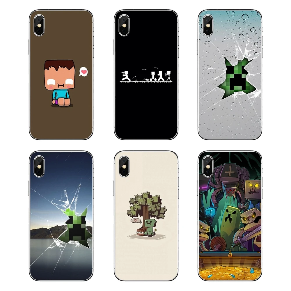 For Nokia 2 3 5 6 8 9 230 3310 2.1 3.1 5.1 7 Plus Mojang Minecraft Soft Transparent Shell Covers
For Nokia 2 3 5 6 8 9 230 3310 2.1 3.1 5.1 7 Plus Mojang Minecraft Soft Transparent Shell Covers