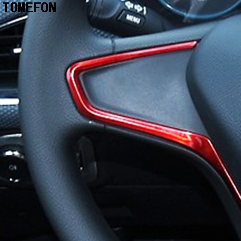 TOMEFON 1piece Auto Styling For Chevrolet Cruze 2016 2017 Holden Astra ABS Chrome Red Paint Steering Wheel Cap Accessories
TOMEFON 1piece Auto Styling For Chevrolet Cruze 2016 2017 Holden Astra ABS Chrome Red Paint Steering Wheel Cap Accessories