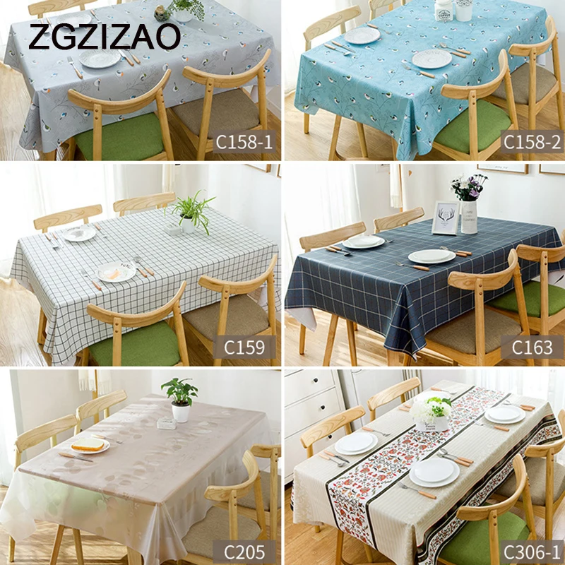 PVC Waterproof Table Cloth Rectangular Durable Fresh Print/Solid Color Tablecloth For Home Wedding Cake Party Christmas Decor
PVC Waterproof Table Cloth Rectangular Durable Fresh Print/Solid Color Tablecloth For Home Wedding Cake Party Christmas Decor