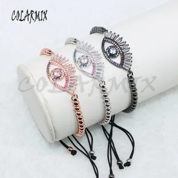 5 pieces eye bracelets eye beads mix colors eye beads beaded bracelets Gems jewelry for women 4879
5 pieces eye bracelets eye beads mix colors eye beads beaded bracelets Gems jewelry for women 4879
