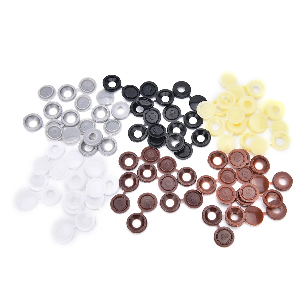 3//4/" SELF TAPPING SCREWS /& COLOURED CAPS 72 PACK NUMBER PLATE FIXING FITTING