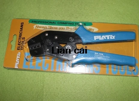 SN28B SN-28B cable pressing crimping pliers wire crimpers for big 4P / sata / 5557 4.2mm /dupont2.54/KF2510 terminal 28AWG-18AWG
SN28B SN-28B cable pressing crimping pliers wire crimpers for big 4P / sata / 5557 4.2mm /dupont2.54/KF2510 terminal 28AWG-18AWG
