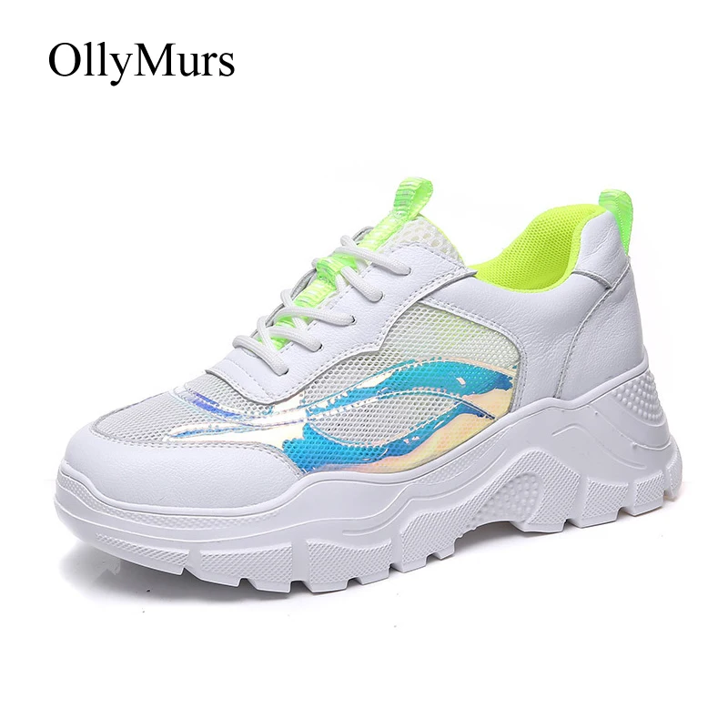 Casual Shoes Women Chunky Sneakers Platform Real Leather chaussures femme Patchwork Ladies footware Breathable zapatos de mujer
Casual Shoes Women Chunky Sneakers Platform Real Leather chaussures femme Patchwork Ladies footware Breathable zapatos de mujer