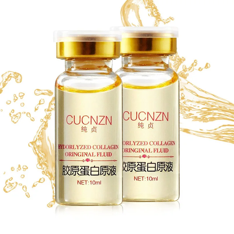 Pure collagen molecules cucnzn firming liquid 10ml moisturizing whitening Extract Whitening Rejuvenation Face Care Cream Serum
Pure collagen molecules cucnzn firming liquid 10ml moisturizing whitening Extract Whitening Rejuvenation Face Care Cream Serum
