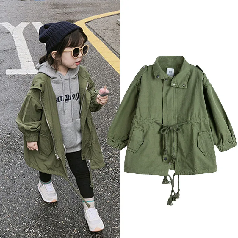 2019 Fashion Spring Autumn Girls Windbreaker Jackets Coats Baby Girl Hooded Outwear Kids Clothes Children's Thin Jacket Clothing
2019 Fashion Spring Autumn Girls Windbreaker Jackets Coats Baby Girl Hooded Outwear Kids Clothes Children's Thin Jacket Clothing