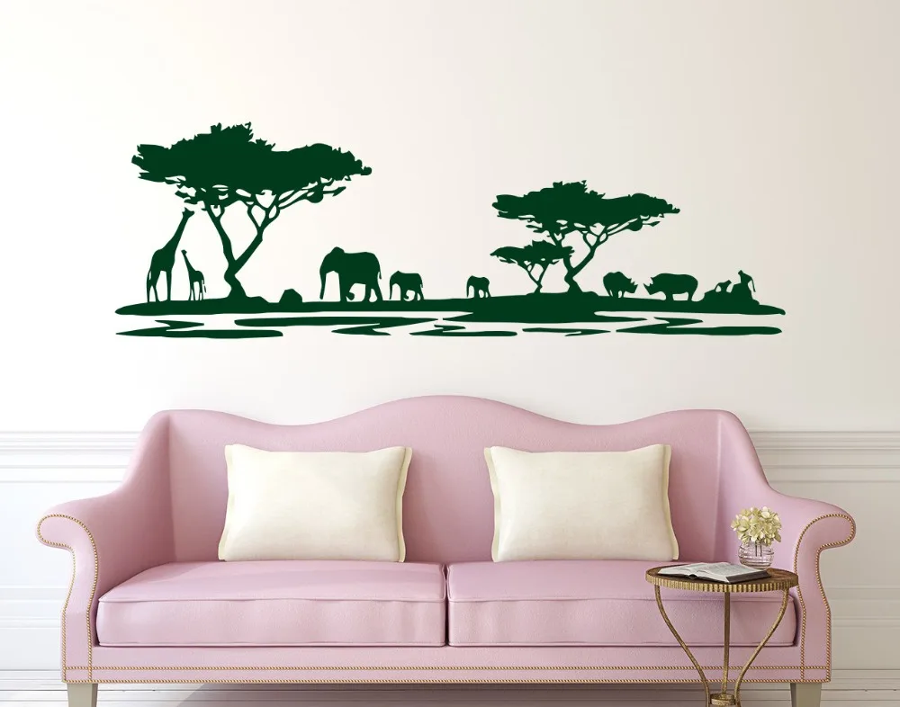 Hot Sale Safari Africa Forest Wall Decal Vinyl Stickers For Home Decor Living Room Animal Wall Vinyl Decal Adesivo NY-228
Hot Sale Safari Africa Forest Wall Decal Vinyl Stickers For Home Decor Living Room Animal Wall Vinyl Decal Adesivo NY-228