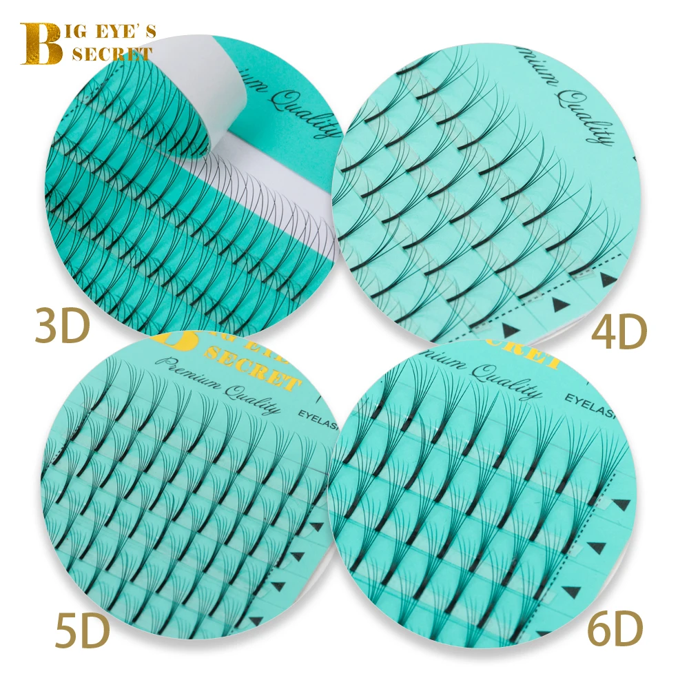 Big eye's secret 3D/5D/6D Premade Fans Lashes hand-made faux mink Russian Volume Pre-fanned Lash Eyelashes Extension
Big eye's secret 3D/5D/6D Premade Fans Lashes hand-made faux mink Russian Volume Pre-fanned Lash Eyelashes Extension