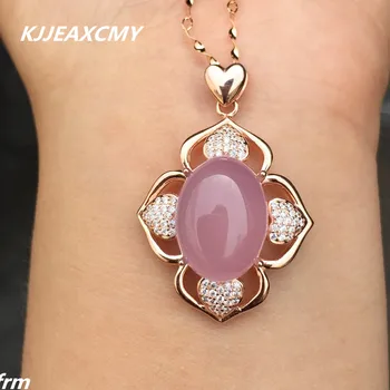 KJJEAXCMY boutique jewelry, Fenghuang stone powder chalcedony pendant wholesale 925 silver white gold rose gold craft
KJJEAXCMY boutique jewelry, Fenghuang stone powder chalcedony pendant wholesale 925 silver white gold rose gold craft