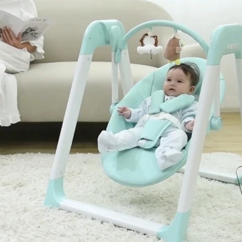 Baby Electric Cradle Rocking Chair Deck Chair Pacify Baby's Magic Device Sleep In The Newborn Cradle
Baby Electric Cradle Rocking Chair Deck Chair Pacify Baby's Magic Device Sleep In The Newborn Cradle